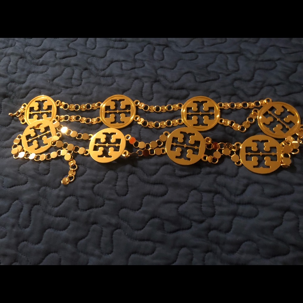 Gold Plate Tory Burch Belt